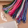 Braided Four-strand Mobile Phone Strap Lanyard, Long Men's and Women's Durable Lanyard, Strong Neck Rope, Outdoor Ins Clip, Anti-drop.