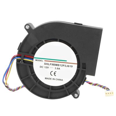 12V 3.8A 190CFM Centrifugaalventilator Dubbel Kogelgelagerde Luchtblazer Ventilator BBQ Accessoire