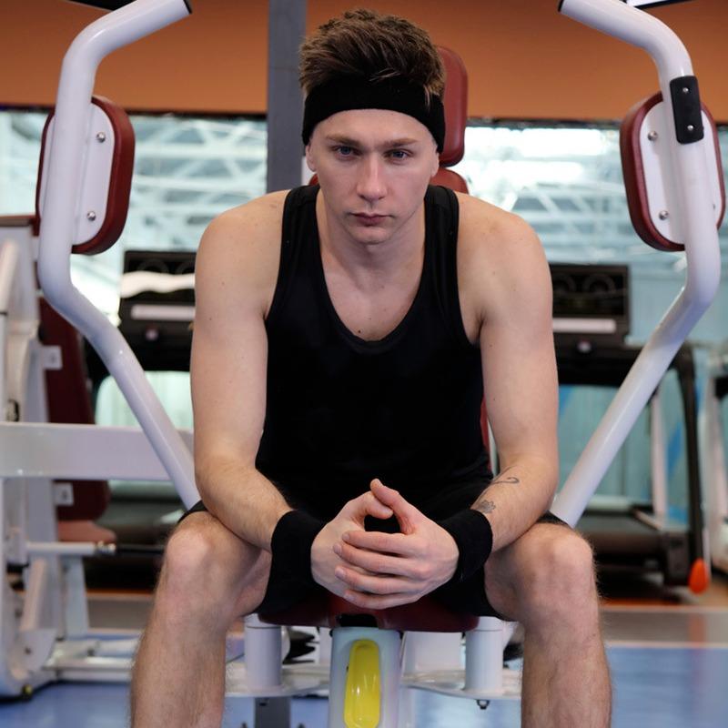 Fasce sportive da polso, fascia elastica per palestra, fascia per capelli, fasce da polso, fasce da uomo e da donna, fasce protettive per articoli fitness