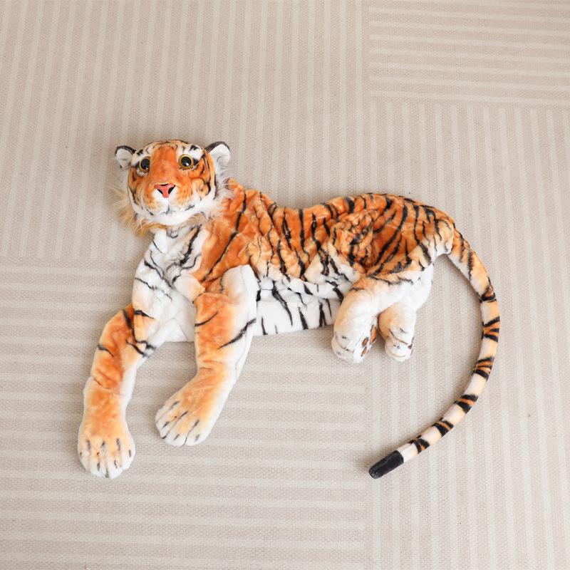 

Cartoon Siberian Tiger Plush Doll Shell - Semi-Finished Toy Skin Case 30cm without filling (0.05kg)