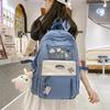 Korean Cartoon Schoolbag for Girls: Stylish Backpack for Elementary To High School Students