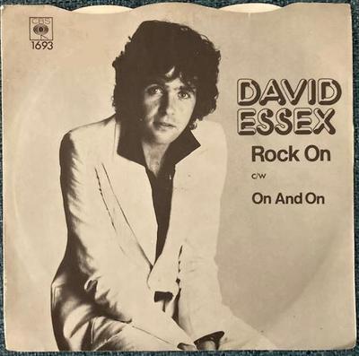Disque 7 pouces DAVID ESSEX - Rock On SCBS1693 CBS 1973 UK Rock Occasion