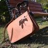 Men's Leather Vintage Laptop Messenger Purely Handmade Briefcase Bag Satchel