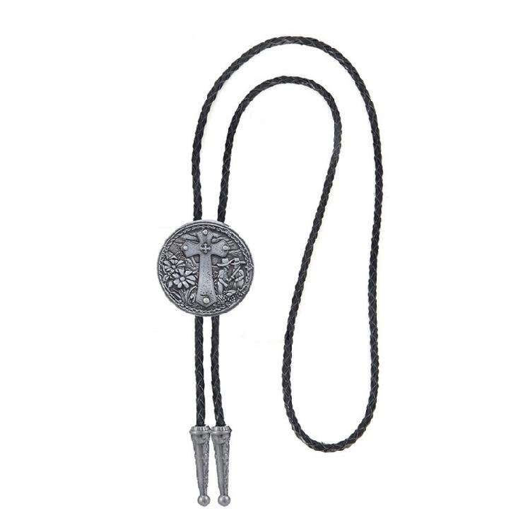 New Trendy Bolo Tie Dance Retros Necktie Western Necktie Adjustable Necktie for Any Wardrobe