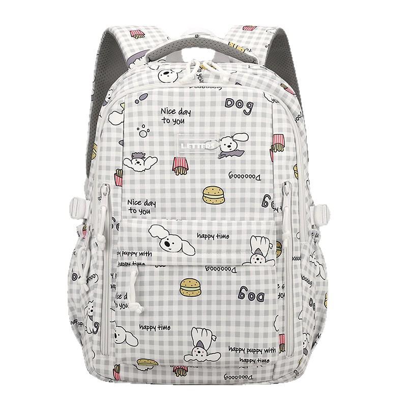 High value Backpacks for Female College Students Ins Cute Schoolbags for Junior High School Students Sweet Girls Large Capacity Tide Backpacks.