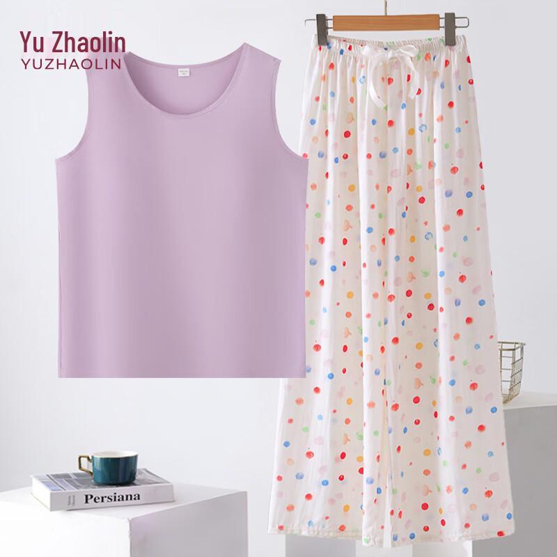 YUZHAOLIN Women s Loose Fit Summer Pajama Set 39