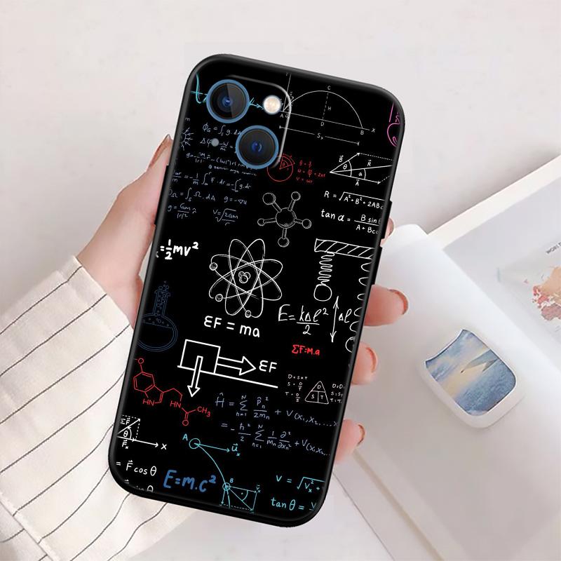 Chemical Maths Equation Formula Shell Case for Samsung Note 10 20 S23 S24 S25 Ultra FE Plus Edge Lite A02S A35 A07 A17