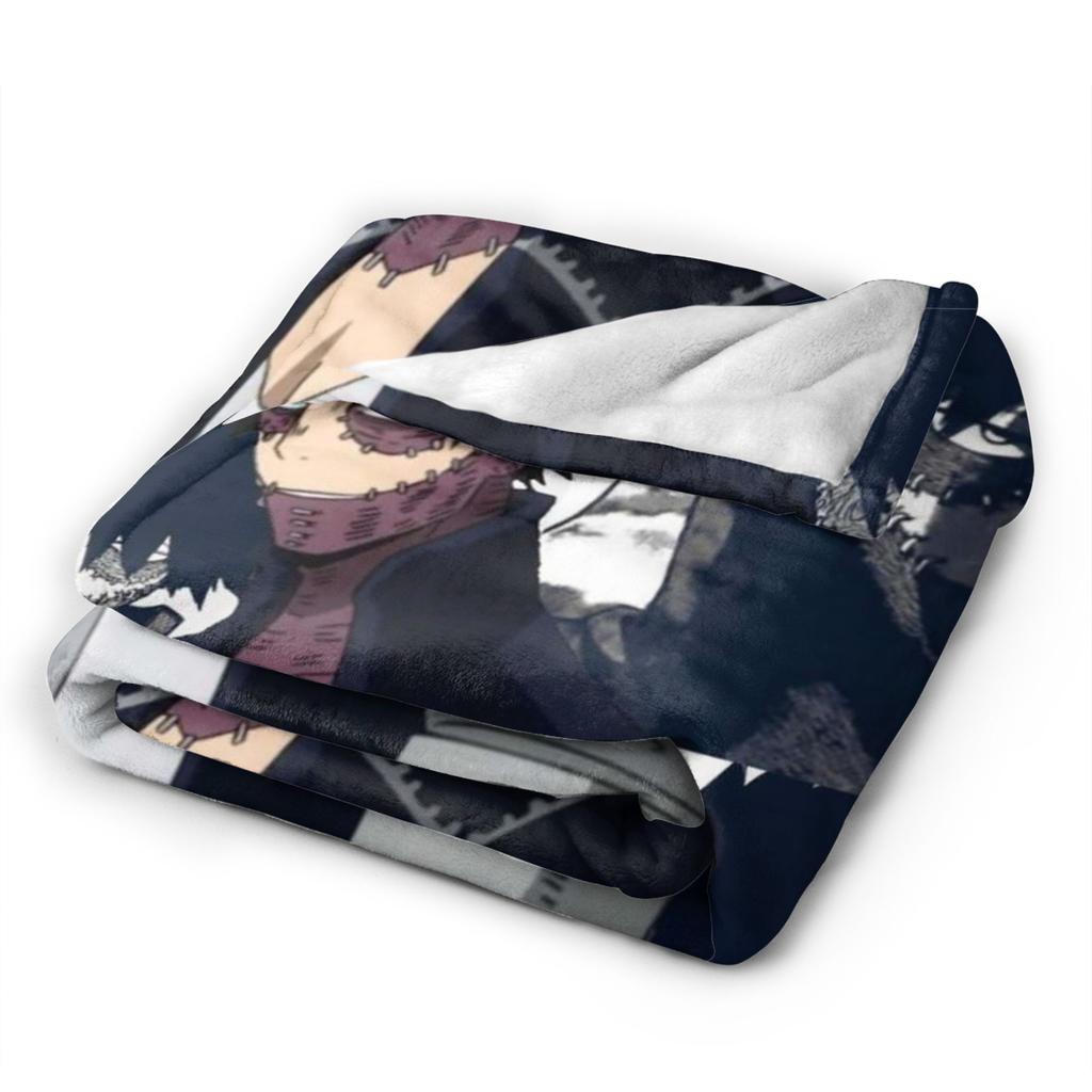 Dabi Blankets Academy Anime Manga Wool Awesome Soft Throw Blankets for Home Autumn/Winter