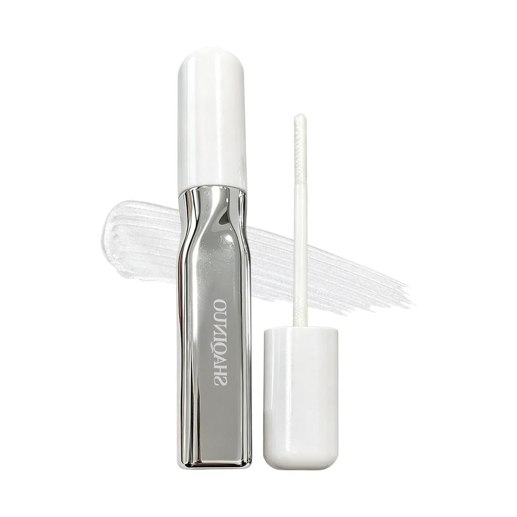 HENLICS Glitter Mascara - Pearl with Shimmer, Ultra-fine Spiral Brush, Waterproof, Long-lasting, Perfect for Stage and Party Eye Makeup. Can Be Used