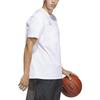 Adidas Weltweite Hoops City Basketball Grafik T-Shirt Weiß Herren Streetwear IC1872