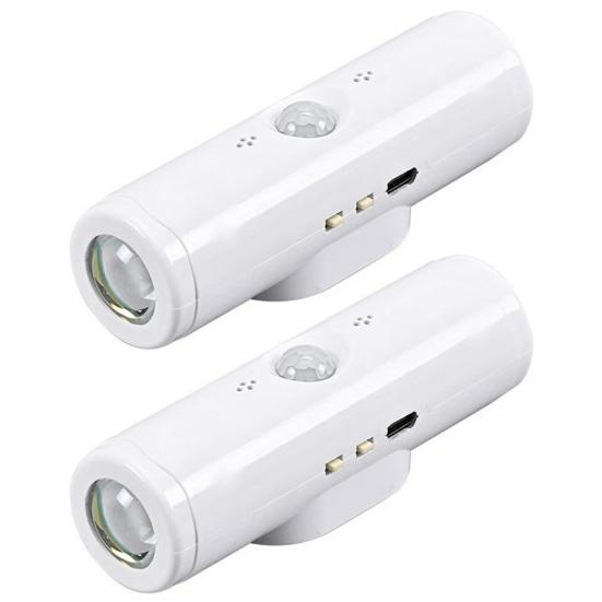 Bewegungssensor-Licht für den Innenbereich, wiederaufladbares, intelligentes Sensor-LED-Licht mit magnetischer Montage für Schlafzimmer, Flur, Treppe, Kinderzimmer