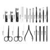 18Pcs Pliers Eyebrow Tweezers Nail Cutter Earpick Nail Sanding Nail File Nail Clippers Set Nail Tools Kit Pedicure Tool Manicure
