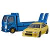 TAKARA TOMY Tomica Premium Tomica Transporter Subaru Impreza WRX Type R STi Version Miniature Car Toy for Ages 6 and Up