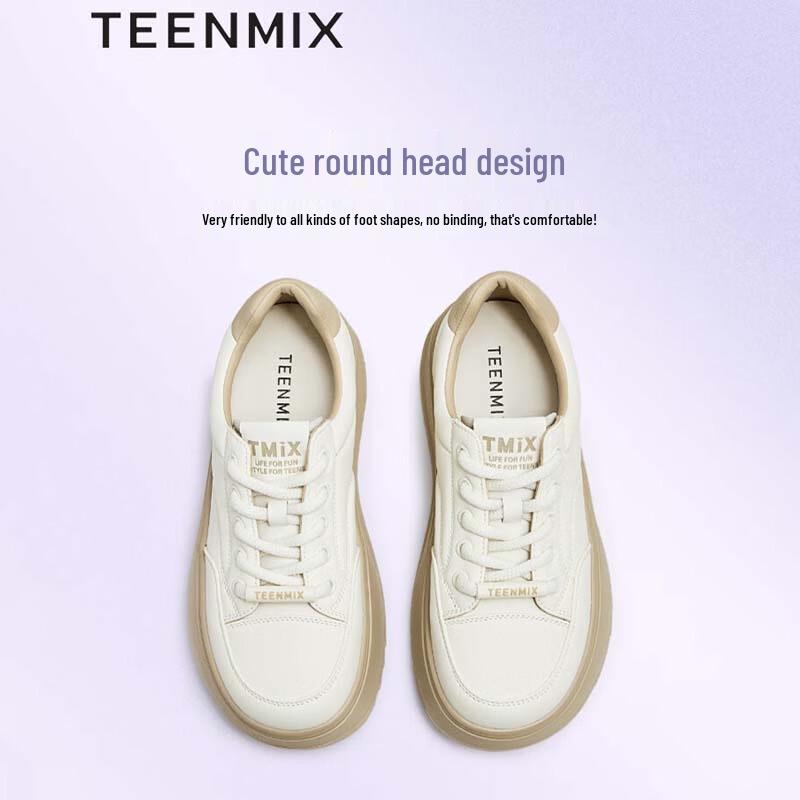 TEENMIX Women s Platform Casual Sneakers 36
