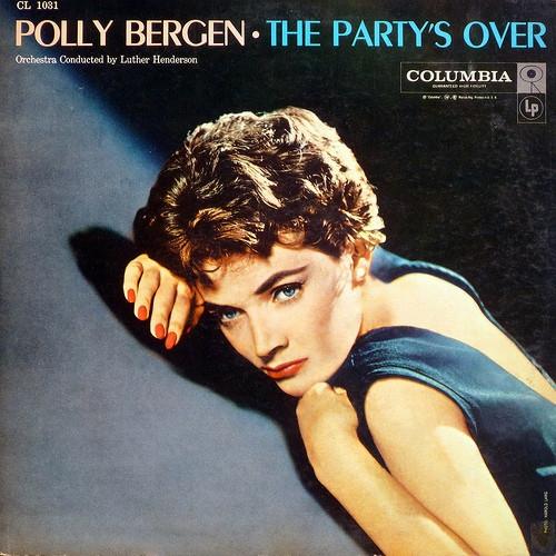 

LP Record POLLY BERGEN The Partys Over CL1031 Columbia 1957 Canada SoulFunk Used
