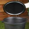 Hungarian Hunting Cast Iron Pot for Roasted Roasts, Campfire, 4l