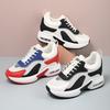 2025 new inner heightening women's shoes small thick-soled mesh breathable pad shock absorption casual shoes sports shoes