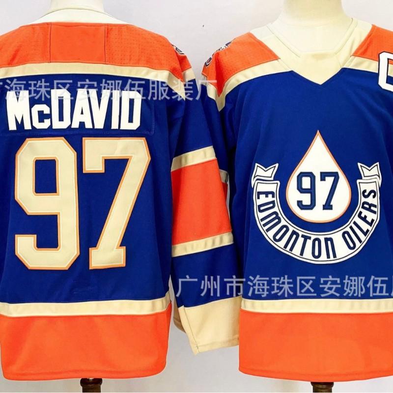 Ice Hockey Jersey Team 18 97 Embroidered Sports Uniform Men Women