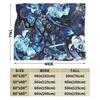 Cookie Run Kingdom Game  Blanket  Decorative Flannel Throw Blanket For Outdoor Super Warm Custom Quality Bedspread Gift Idea