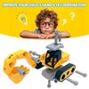Bambini Smontabili Costruzione Educativi Fai da Te Veicolo Ingegneristico Giocattoli Regali per Bambini