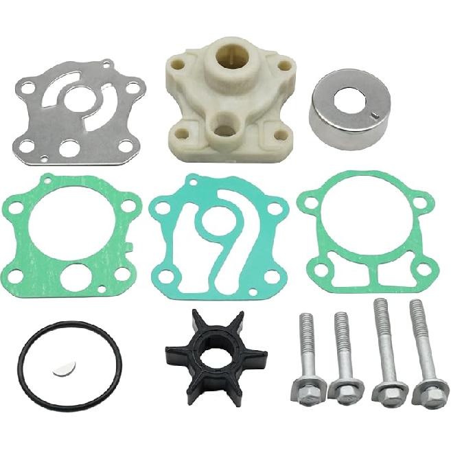 68D-WG078-00 Water Pump Impeller Kit For Yamaha Outboard 2/4 Stroke 4 5 HP Engines 67D-WG078-00-00 6E0-W0078-02-00