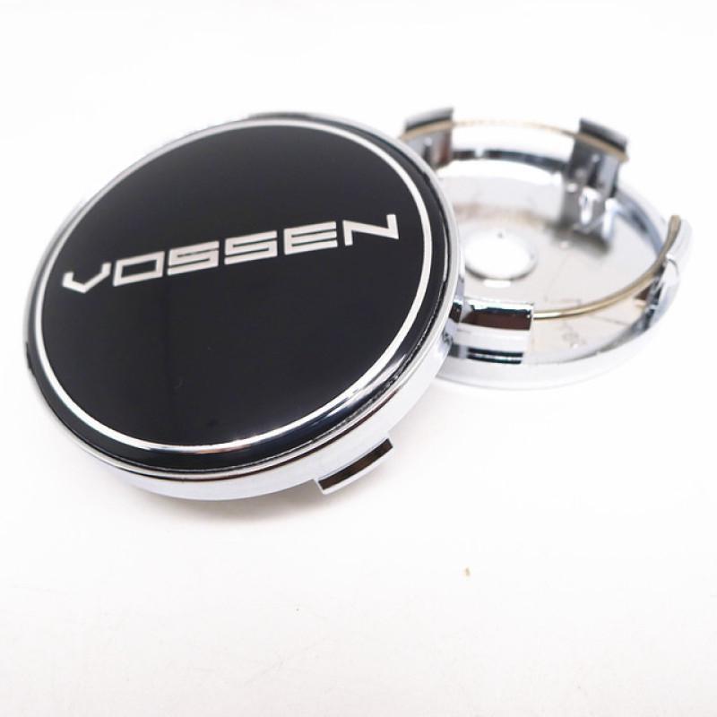 4 pièces 60mm Vossen capuchon de moyeu central de roue jantes de voiture couvercle anti-poussière enjoliveurs 56mm emblème accessoires de style automatique