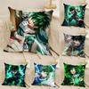 My Hero Academia - Boku No Hero Academia Pillow Case Linen Cushion Covers For Decorative Sofa Home Pillows Case