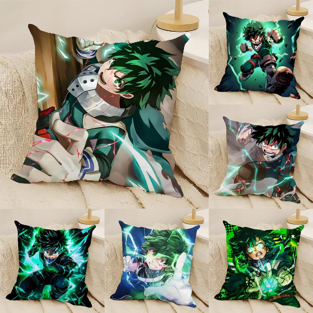 My Hero Academia - Boku No Hero Academia Pillow Case Linen Cushion Covers For Decorative Sofa Home Pillows Case