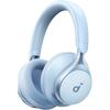 Anker Soundcore Space One Wireless Headphones Bluetooth 5.3 Ultra Noise Cancelling 55 Hours Playback Blue