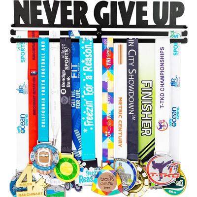 Wall Mounted Medal Holder with Bars for 40 Awards