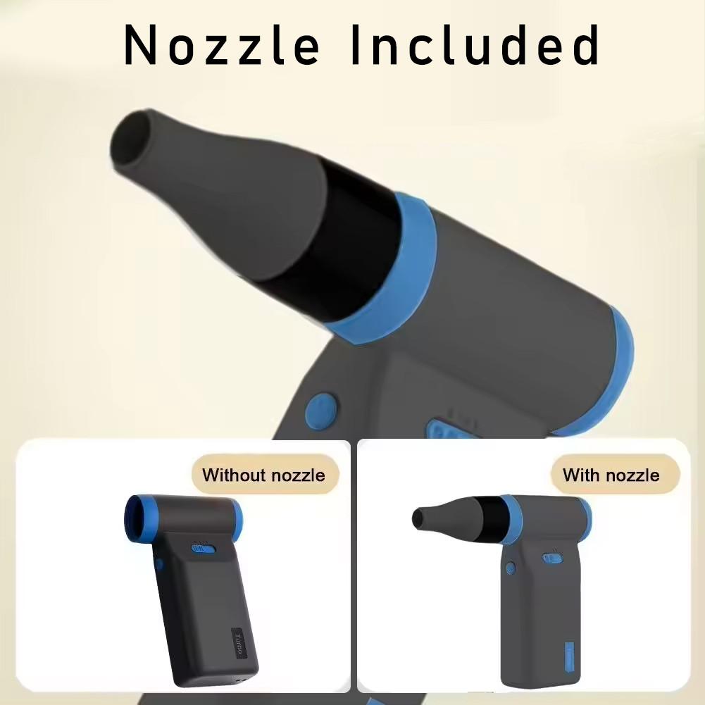 110000RPM/ Portable Turbo Fan Rechargeable Cordless Computer Keyboard Duster 130000RPM Multifunctional Electric Air Blower