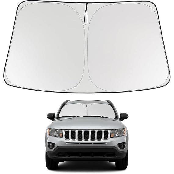 Proadsy 2025 Upgrade Front Windshield Sun Shade Foldable RAV4 Sunshade Protector Fit -2025 RAV-4 SUV Crossover, TRD Off-Road, LE XLE Premium Limited