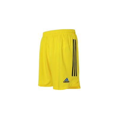 Color Block Striped Logo Comfortable Breathable Sports Casual Shorts Unisex Shorts Yellow H35896