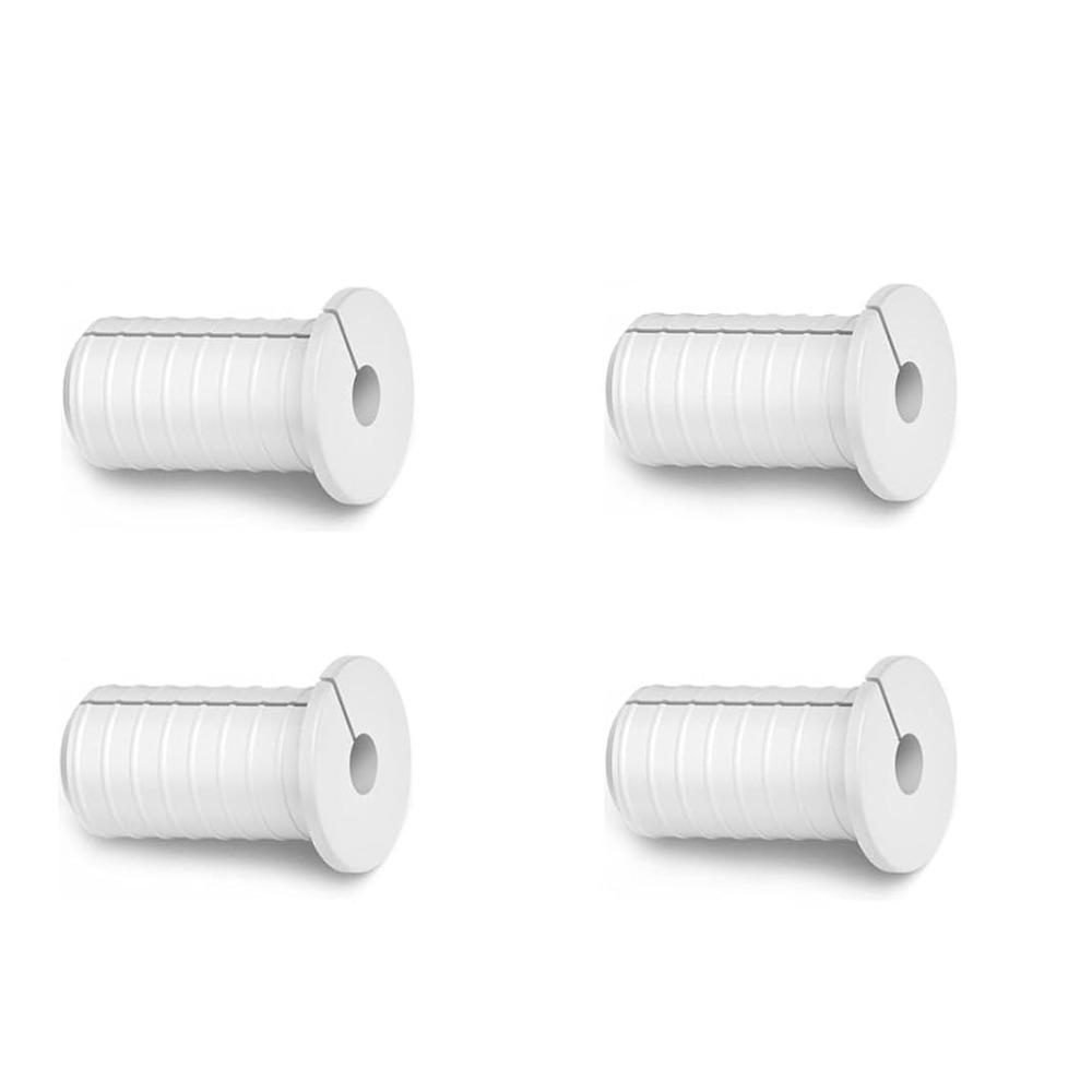 4pcs Silicone Wall Grommets Non-slip Threaded Wall Hole Cover Wall Mount Cable Grommets for Starlink Wall Cable Management