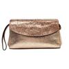 Used COACH Clutch bag Flap ClutchClutch bag Pink gold/pink leather Women