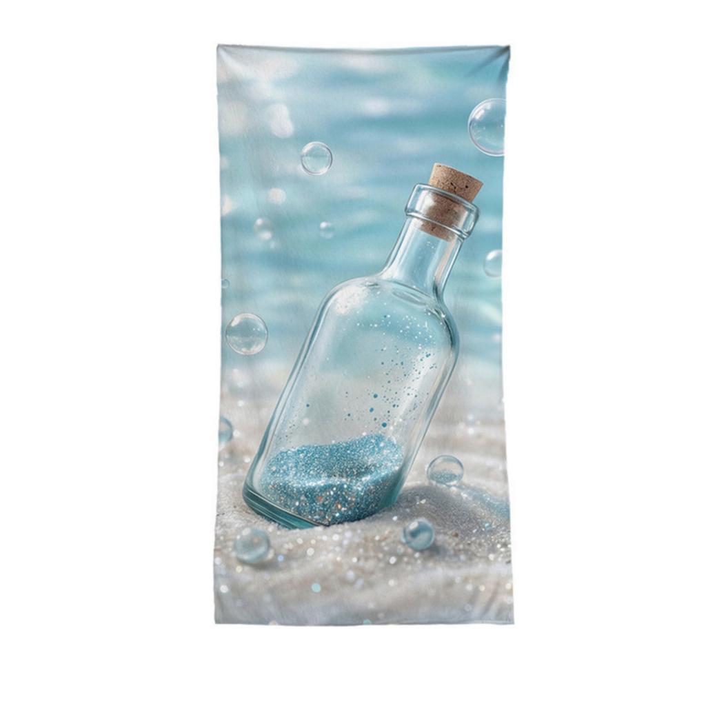 Asciugamano da Spiaggia Microfibra Asciugatura Rapida 140x70cm Leggero Assorbente Resistente alla Sabbia Tessuto Morbido per Viaggi all'Aperto Piscina Palestra