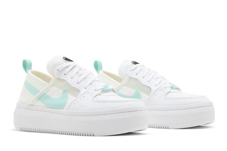 Nike Wmns Court Vision Alta TXT 'White Light Dew' Sneakers
