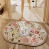 Nordic Bathroom Rugs Anti Slip Bath Mat Foot Mats Quick Dry Shower Carpet Toilet Rugs Door Mat Washable For Living Room