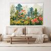 Bohemian Wildflower Tapestry, Fresh Healing Background, Bunsen Series Living Room Decoration, Room Decoration
