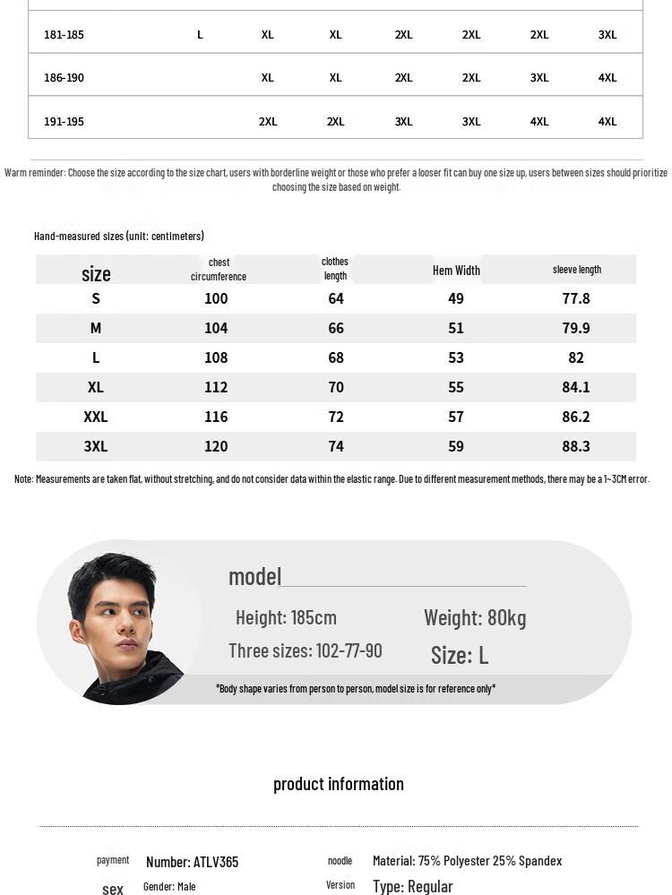 Li-Ning Men's Fleece-Lined Long Sleeve Sports T-Shirt ATLV365