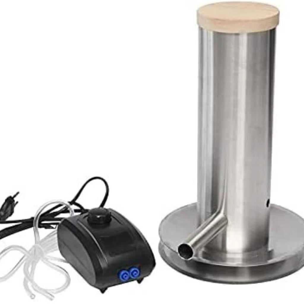 Heavy-Duty Stainless Steel BBQ Cold Smoker Portable Smoke Generator for Outdoor Grilling