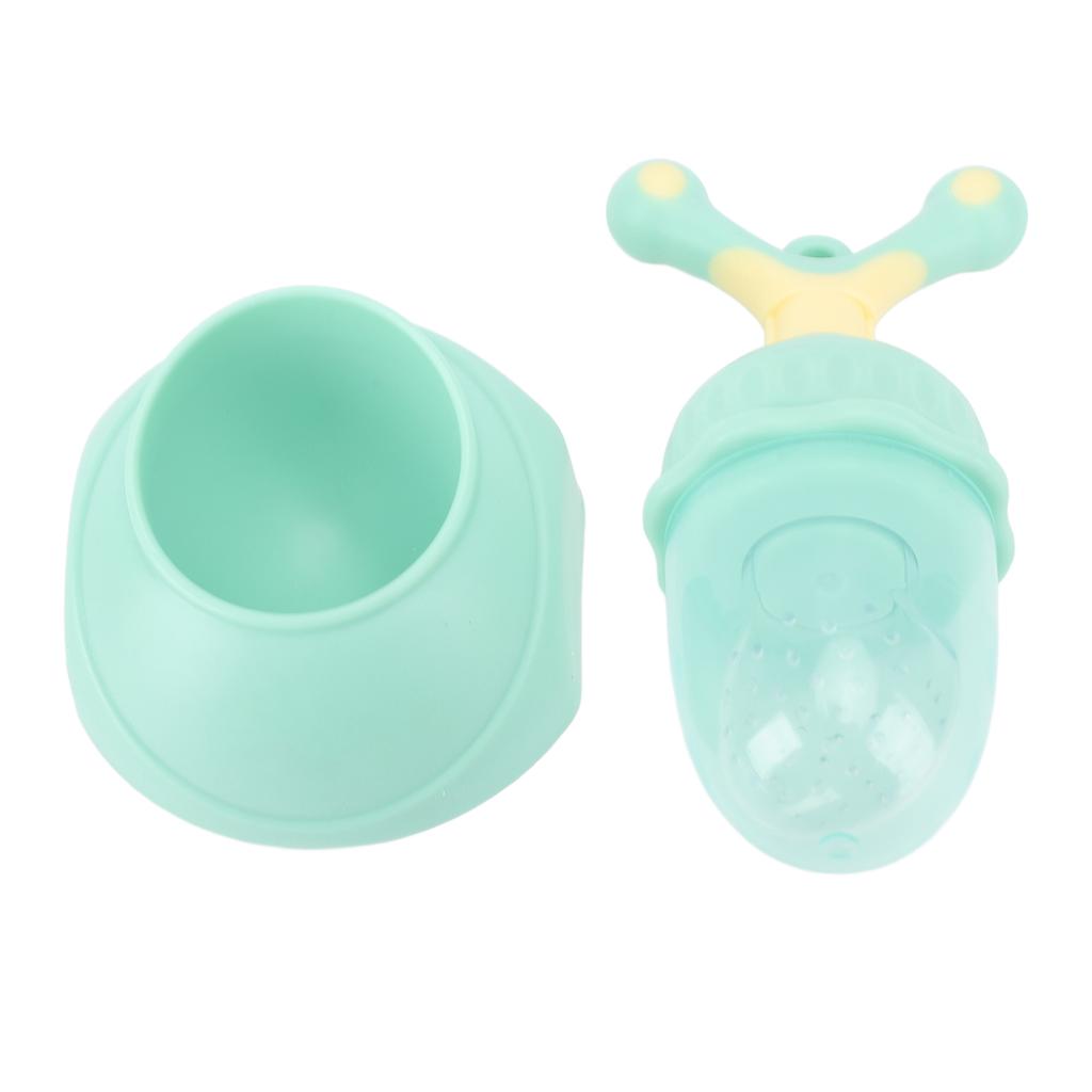 Baby Fruit Food Feeder Pacifier for Infant Self Feeding Fine Holes Detachable Silicone Baby