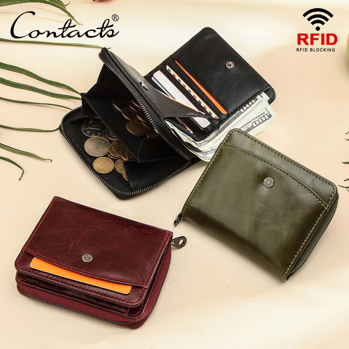 

CONTACT S женский миниатюрный бумажник из натуральной кожи