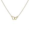 2025 Women's Necklaces Pendants Heart Double Ring Birthday Mom Wife Mother's Day Valentine's Day Necklace Gifts