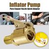 4Pcs Air Chuck for Tire Auto Pump Thread Nozzle Adapter 8mm Tire Valve Auto Pump Quick Conversion