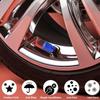 Tire Valve Stem Caps, Anodized Aluminum Wheel Valve Covers Accessories, Universal for Cars, SUVs, Bikes, Trucks and Motorcycles