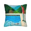 David Hockney Vintage VL7 Poster Pillow Case  Novelty Pillow Cover Print Pillowcases For Wedding Party Home Decor