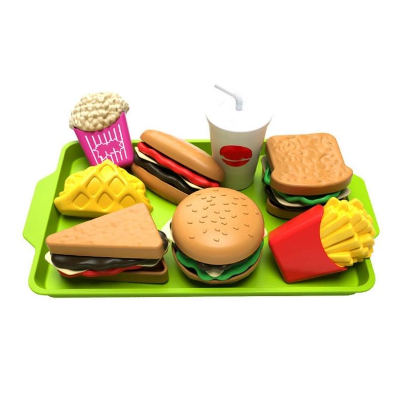 Food Toy for Play Food Set Kids Toy Kitchen Accessories Pretend Food for Toddlers Children s for Play House Toy Simulati 1