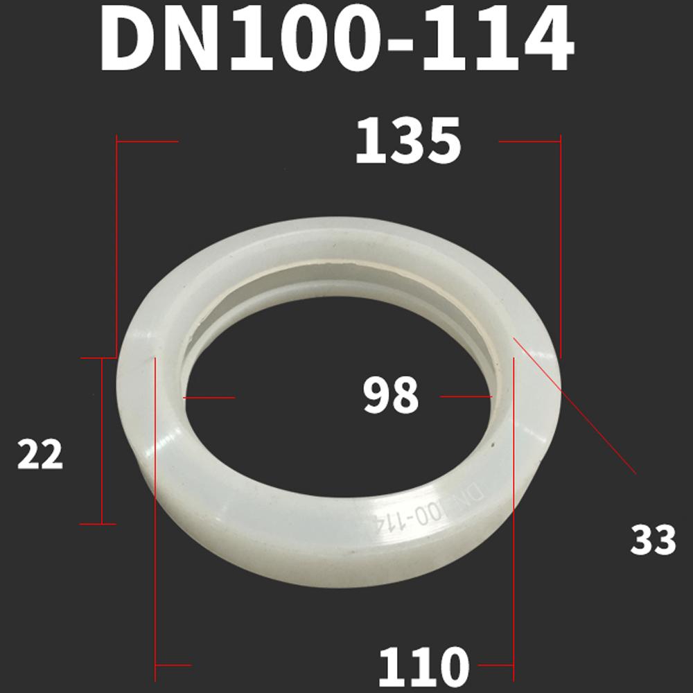 DN0.75-200 VMQ Slicone Rubber Sealing Seal Gasket Strip For Hough Section Coupling Clamp O-shaped groove