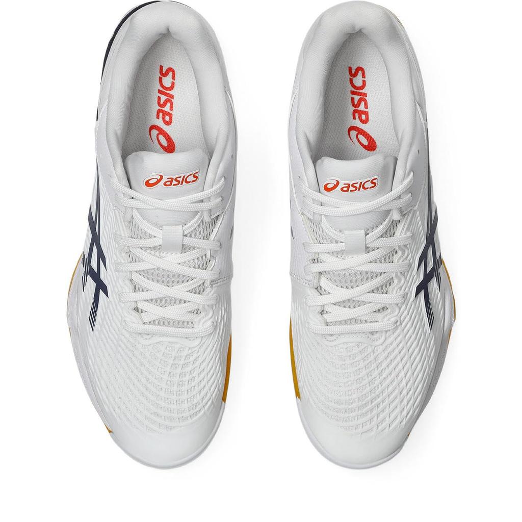 Badminton Shoes COURT CONTROL FF 3 1071A087 100 cm 2E [Asics] Men's (White/Indigo Fog) 28.0